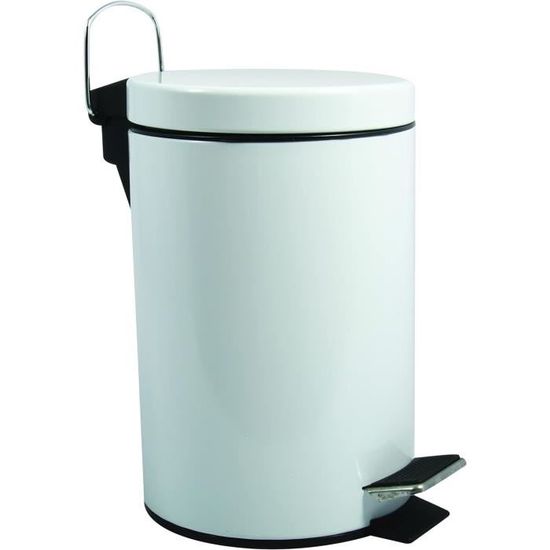 MSV Poubelle à cosmétiques Acier Inoxydable Coccinelle avec Récipient intérieur Amovible Salle de Bains Poubelle à pédale Boîte à ordures – 3 litres MSV Poubelle à cosmétiques Acier Inoxydable Coccinelle avec Récipient intérieur Amovible Salle de Bains Poubelle à pédale Boîte à ordures – 3 litres