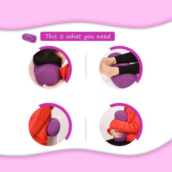 Oreiller En Microbilles, Oreiller En Rouleau De Mousse Pour