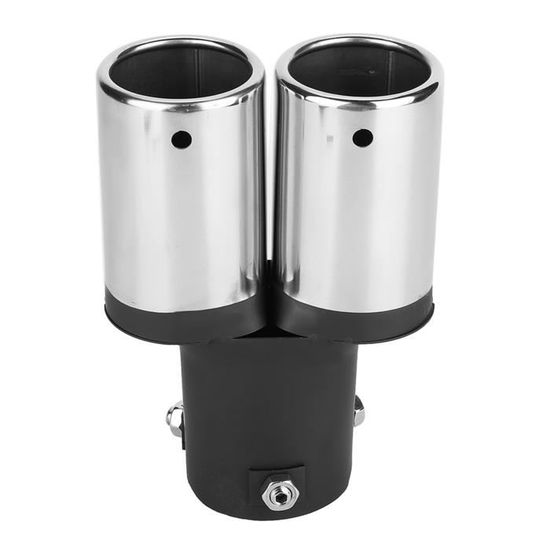 Embout D'Échappement Universel En Acier Inoxydable Chrome - 45 Mm - Pour Voiture - 5