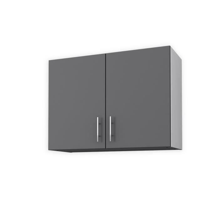 Meubles Cuisine En Kit Gris Achat Vente Meubles Cuisine En Kit