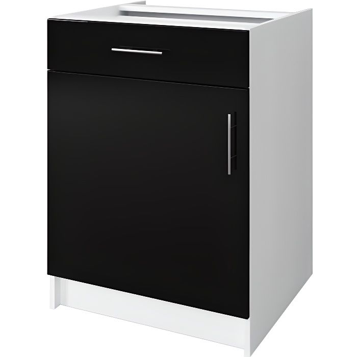Nettoyer Meuble Cuisine Laqué Brillant Meuble Cuisine Laque Noir Achat Vente Pas Cher