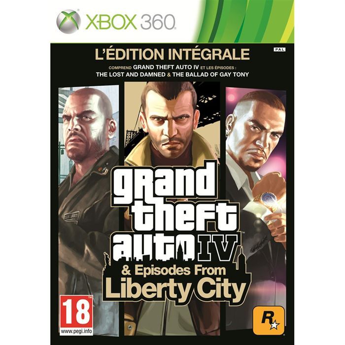 Take 2 Gta IV Edition Intégrale Jeu Xbox 360
