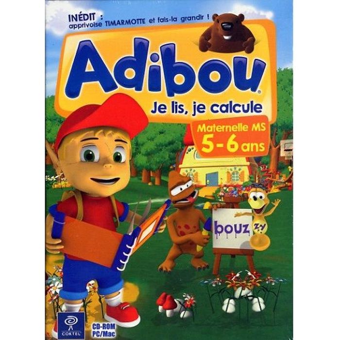 Adibou Je Lis Je Calcule Maternelle 5-6 Ans