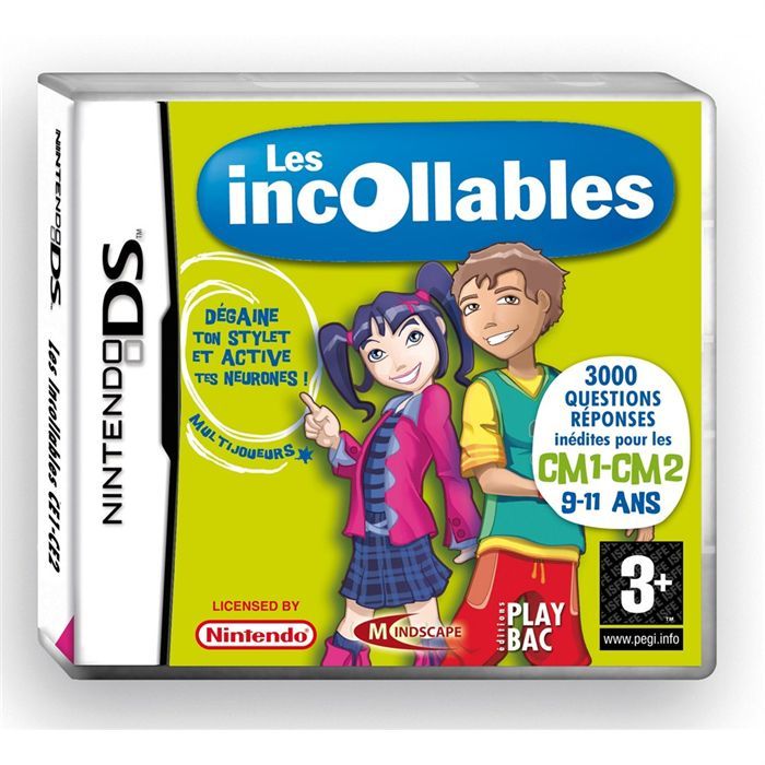 Mind Les Incollables Cm1+Cm2 / Jeu Console Nintendo Ds