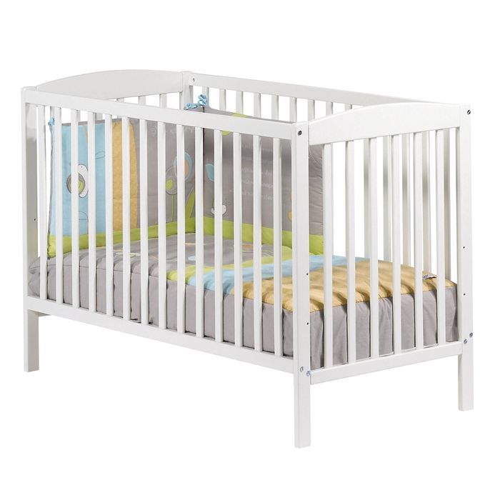 Sauthon Lit Bebe 120x60 Indiana Tout Barreaux Achat Vente Lit