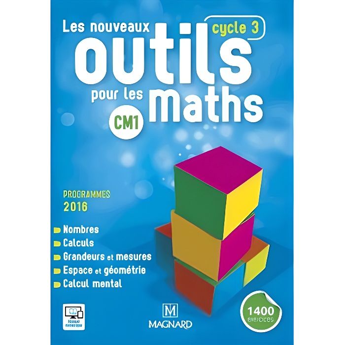 Les Nouveaux Outils Pour Les Maths Cm1 Eleve Achat Vente Livre Collectif Magnard Parution 01 03 2016 Pas Cher Soldes Sur Cdiscount Des Le 20 Janvier Cdiscount