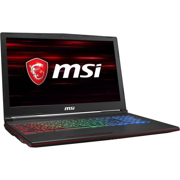 Vente PC Portable PC Portable Gamer - MSI GP63 Leopard 8RE-031XFR - 15,6" FHD - i7-8750H - RAM 8Go - 1To HDD + 256Go SSD - GTX 1060 6Go - Sans OS pas cher Vente PC Portable PC Portable Gamer - MSI GP63 Leopard 8RE-031XFR - 15,6" FHD - i7-8750H - RAM 8Go - 1To HDD + 256Go SSD - GTX 1060 6Go - Sans OS pas cher