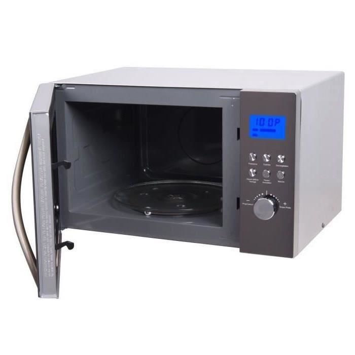 FOUR MICRO-ONDES DESIGN MIROIR FULL INOX 28L MEGA PROMO