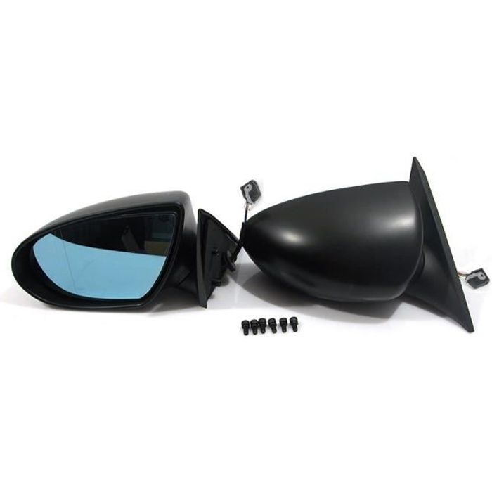 2 RETROVISEUR LOOK M3 ELECTRIQUE POUR BMW SERIE 3 E46 COUPE ET CABRIOLET PHASE 1 DE 1999 A 03/2003