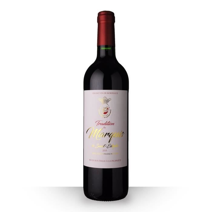 Tradition du Marquis 2015 Rouge 75cl AOC Saint-Estèphe - Vin Rouge