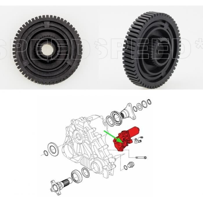 PIGNON POUR RÉPARATION MOTEUR ACTIONNEUR DE BOITE DE TRANSFERT BMW X3 X5 X6 E83 E53 E70 E71