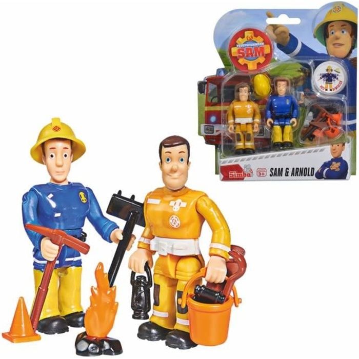 Sam & Arnold - Sam Le Pompier - Ensemble Jouer Chiffres - Simba Toys