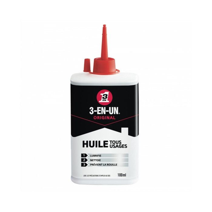 3-EN-UN Huile Tous Usages en burette - 100 ml