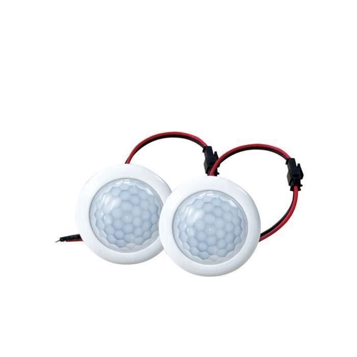 2 pièces deux-ligne infrarouge humain induction sonde intelligente induction interrupteur humain induction ouverte