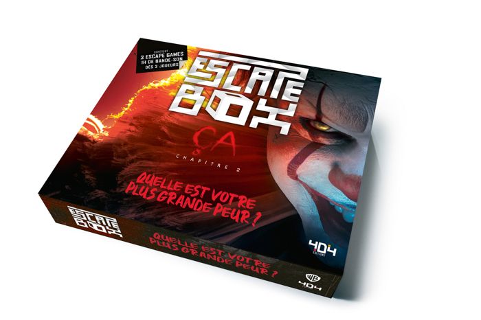 Escape Box ÇA - Escape game officiel ÇA - De 3 à 7 joueurs - Dès 14 ans et adulte