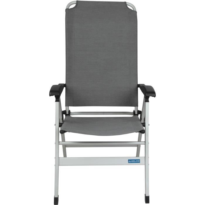 BAYA SUN Fauteuil aluminium Confort Maxi - Gris