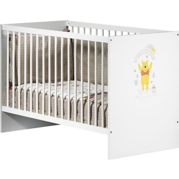 WINNIE Lit bébé à Barreaux 60x120 cm Fun in the Sun