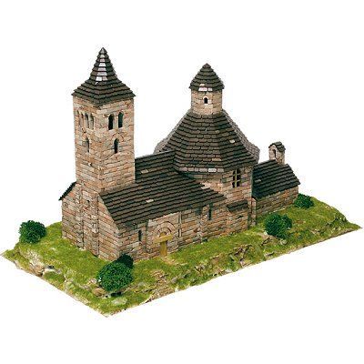Maquette en céramique - Eglise de Vilac, Espagne