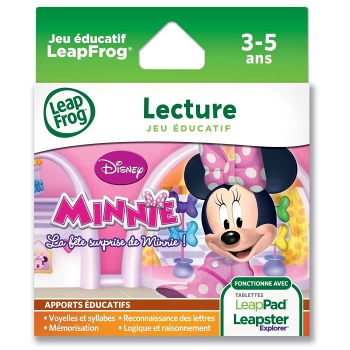 MINNIE Explorer Jeu LeapPad LEAPFROG