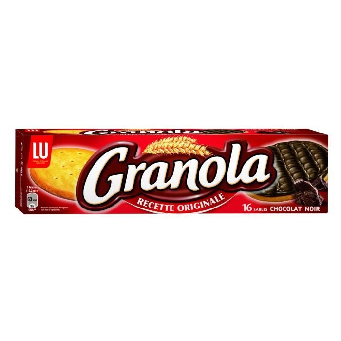 Granola au chocolat noir 195 g Granola