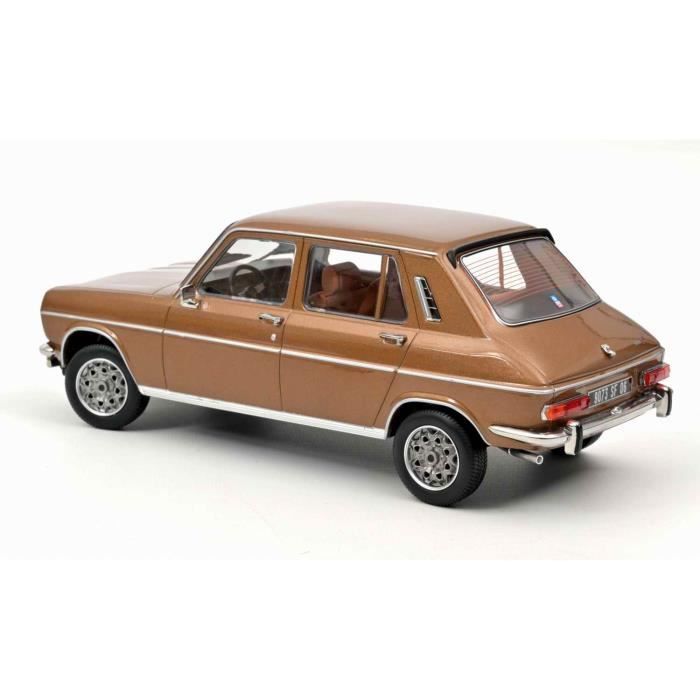 SIMCA 1100 TI de 1974 Marron Métallisé Voiture de Collection NOREV 1/18