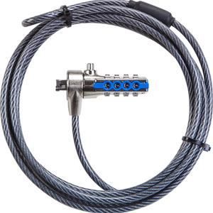 TARGUS Cable antivol Defcon à Combinaison - 2,1m x 25