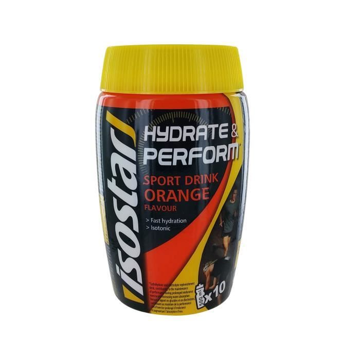 Isostar Hydrate & Perform Poudre Orange 400g