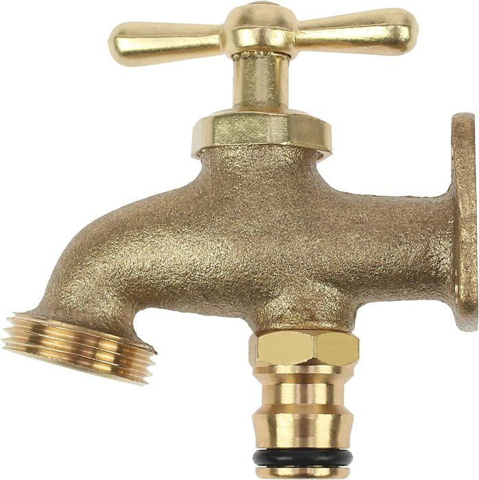 Robinet Extérieur, Robinet Extérieur 1,27 Cm Bsp Tuyau D'Arrosage En