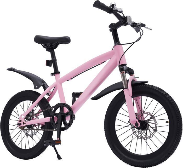 Vélo VTT pour enfants garçon fille vélo 18 pouces style vélo pour enfants