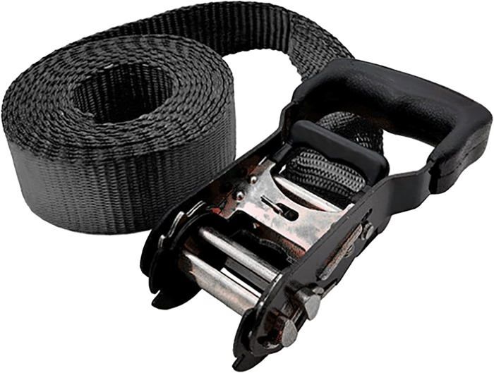 Lot De 4 Sangles D'arrimage à Cliquet 2000 Kg - 38 Mm X 2.9 M - Orange - BFO