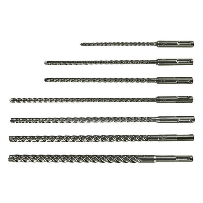 Makita C de 7 forets NEMESIS II E-14906 à emmanchement SDS-Plus (longs)