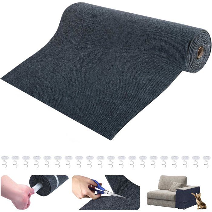Meilleurs prix pour Amélioré Tapis Griffoir Autocollant Pour Chat, Protection Canape Chat Anti Griffe, Protecteur Anti-Rayures Pour Meubles Portes