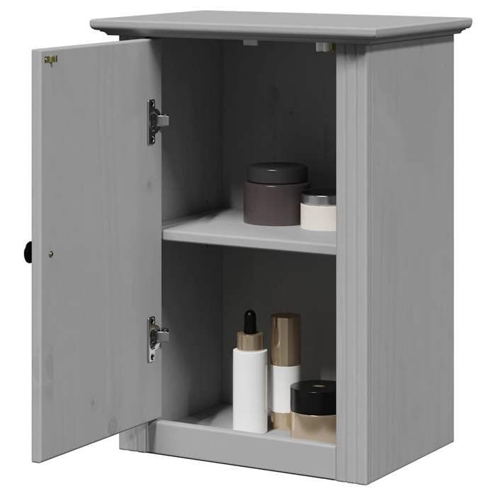 Autumn saleSupport/Meuble WC - Grand espace - Armoire murale de salle de bain BODO gris 44x30x60 cm 2025718714