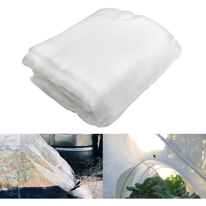 Filet anti-insectes de jardin à mailles ultra fines, 3 x 10 m ...