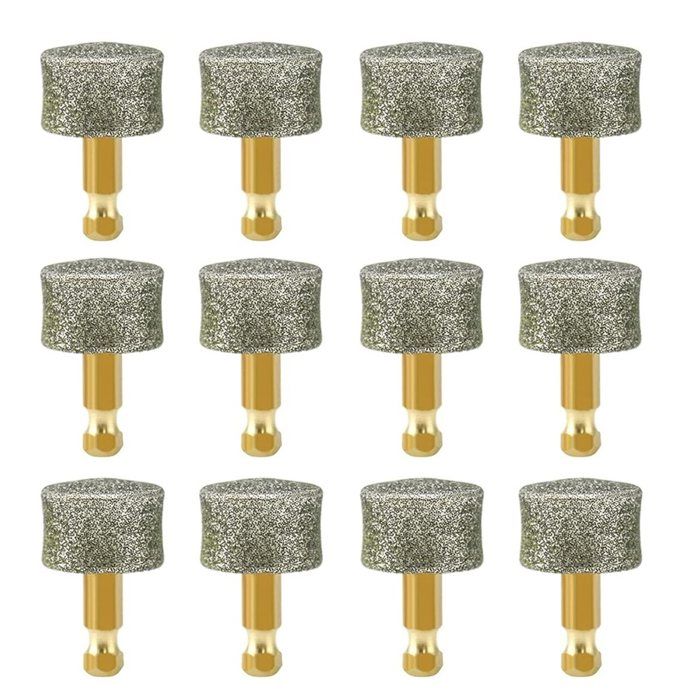 Têtes de Rechange pour Lime Électrique pour Chiens (Lot de 12) - Embout de Rechange Professionnel pour Lime Électrique pour Animaux