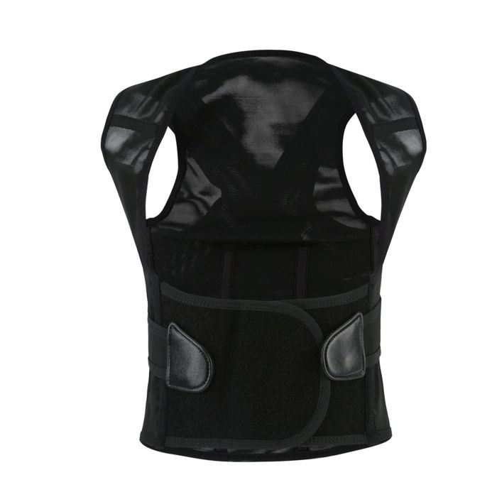 Ceinture de Maintien Dos Réglable - BEARWIN - Taille XL Soutien du Dos Bretelles Respirantes Confort Quotidien Homme Femme NEÜFU
