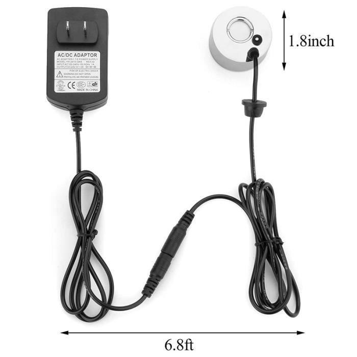 Générateur De Brume Automatique En Acier Inox - 12 Lumières, Pour Fontaines, étangs, Ambiance Intérieur/extérieur