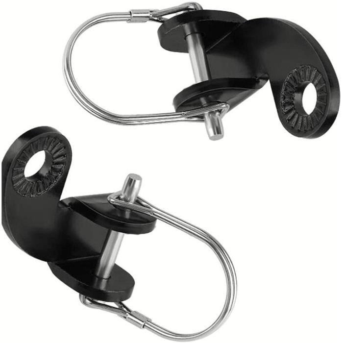 Attache Remorque Vélo Universelle - 2 Pièces Pour Remorques Enfants, Animaux, Cargo