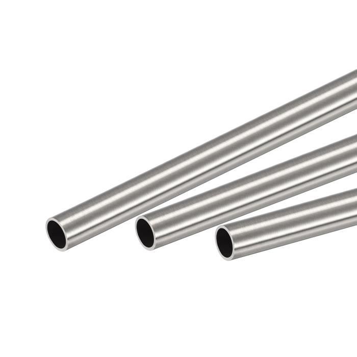 LAVMHAB Lot De 3 Tubes En Laiton Ronds Sans Couture Pour Loisirs