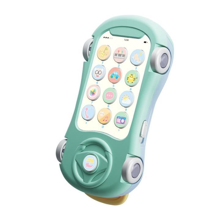 Téléphone portable pour bébé de 0 à 12 mois jouet d39apprentissage