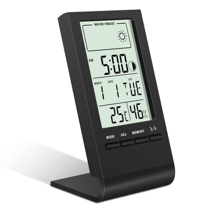 Thermomètre Hygromètre Digital Flintronic - Mesure Température Et Humidité Intérieure