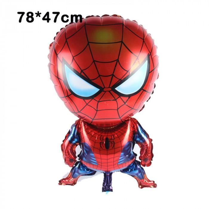 Version Grand Balloon 1pcs 29 40 Cm Spiderman Dessin Anime Theme Papier Pinata Enfants Fete Jeu Jouets D Anniversaire Decor Cdiscount Jeux Jouets