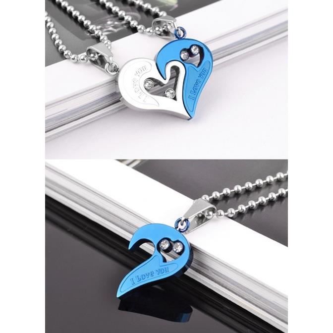 Pendentif coeur séparable, en Or Jaune 375 ou 750
