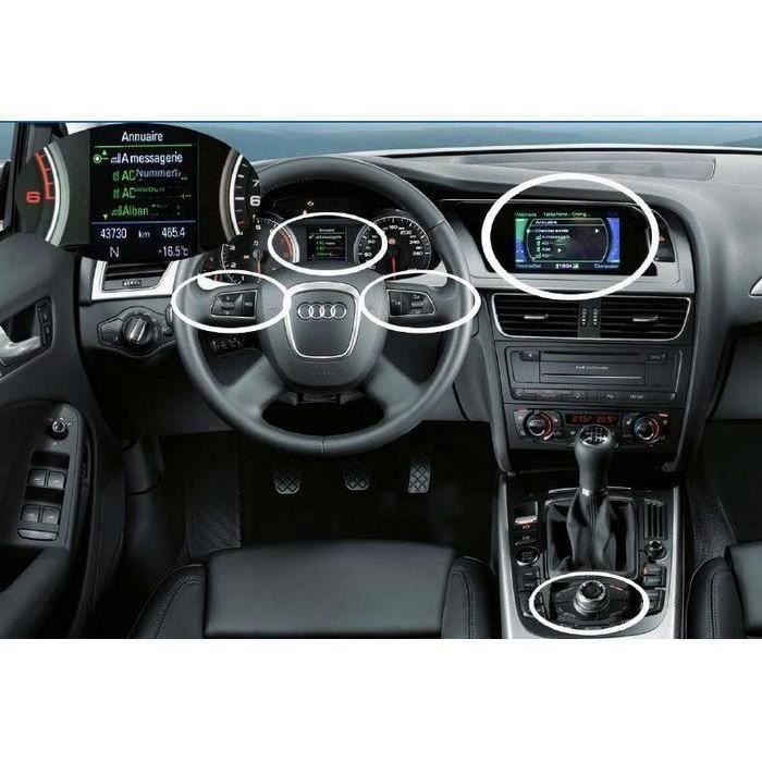 Kit mains libres bluetooth compatible origine Audi A4 8K A5 8T Q5 8R A6