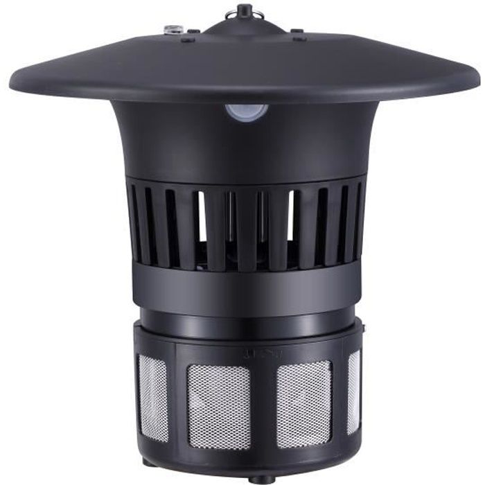 Master Trap - Lampe UV / Piège Anti Moustique TIGER TRAP PREMIUM - Extérieur - Protection Anti-insectes - Noir