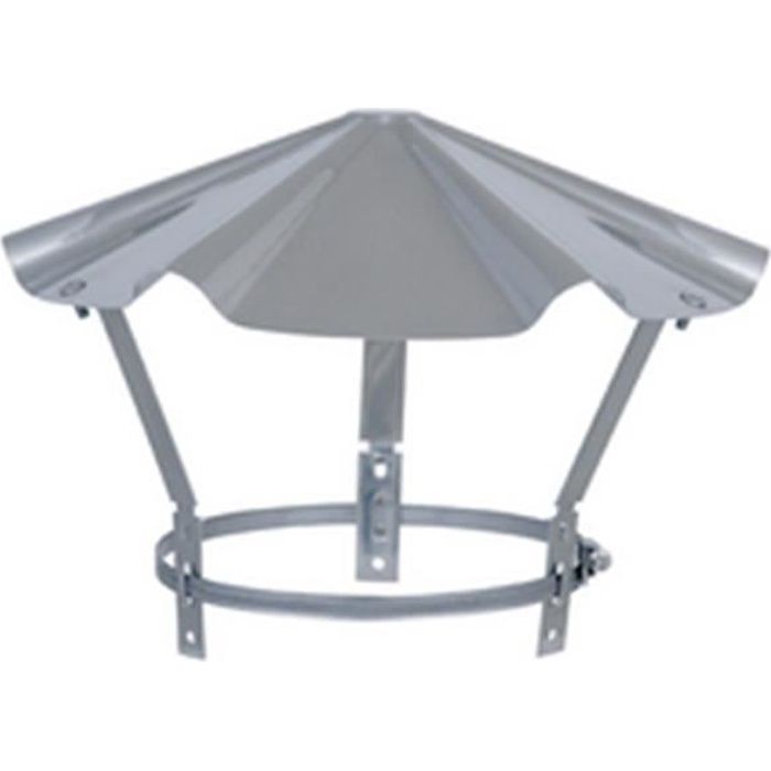 Isotip-joncoux Chapeau chinois inox n A3 180 à 250mm réf 037103