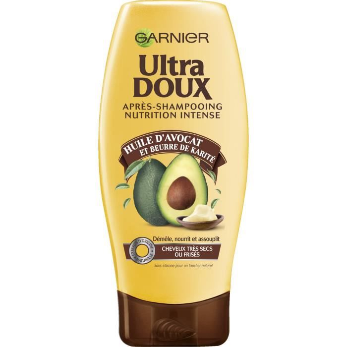 GARNIER Après shampoing Ultra doux - Crème riche à l'huile ... GARNIER Après shampoing Ultra doux - Crème riche à l'huile ...