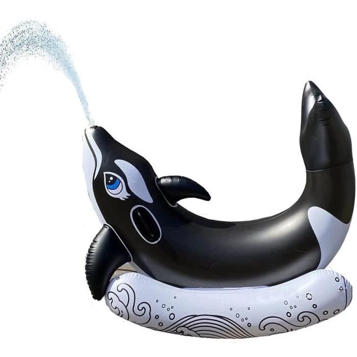 Spldsun 10 Pièces Jeu Piscine Gonflable Cornes De Cerf - Anneaux Toss Game Fête Extérieure