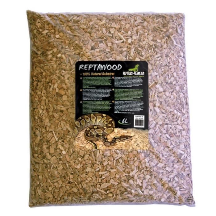 Litière terrarium Reptawood 6 L éclat de hêtre REPTILES-PLANET