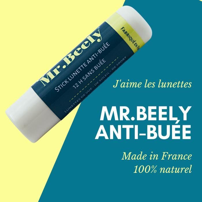 Mr.Beely Stick Anti buee Pour Lunettes de Vue Lunettes de Soleil Accessoire lunettes Antibacterien Antistatique 1x Stick Achat Vente lunettes de vue Mr.Beely Stick Anti buee Black Friday Cdiscoun